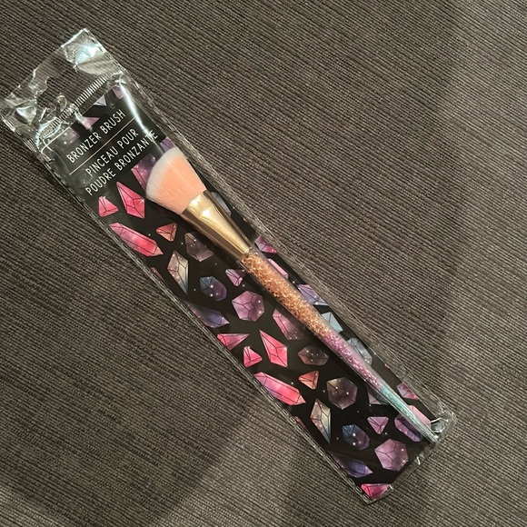 Other - Bronzer Brush with Crystals NEW